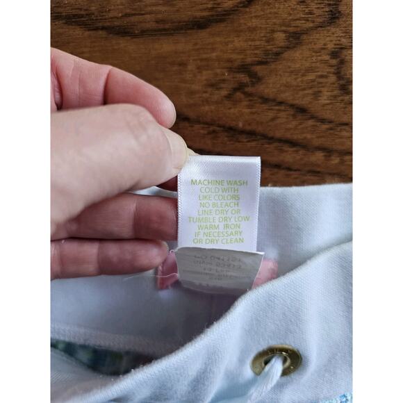 Lilly Pullizter Tropical Linen Palazzo Wide Leg Pants Women's Size XS Resort - Picture 9 of 11